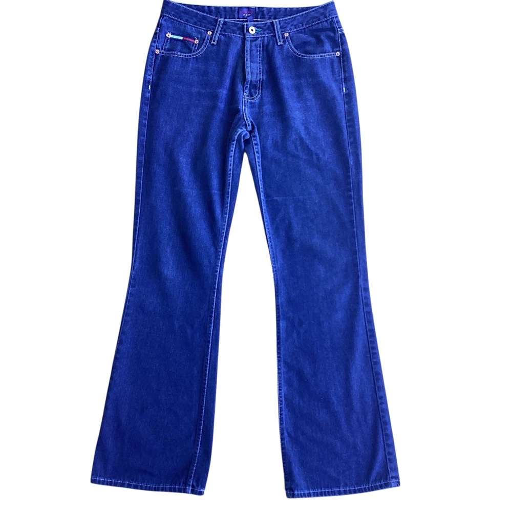 Tommy Hilfiger Vintage Flare Jeans 32x33.5 Button Fly